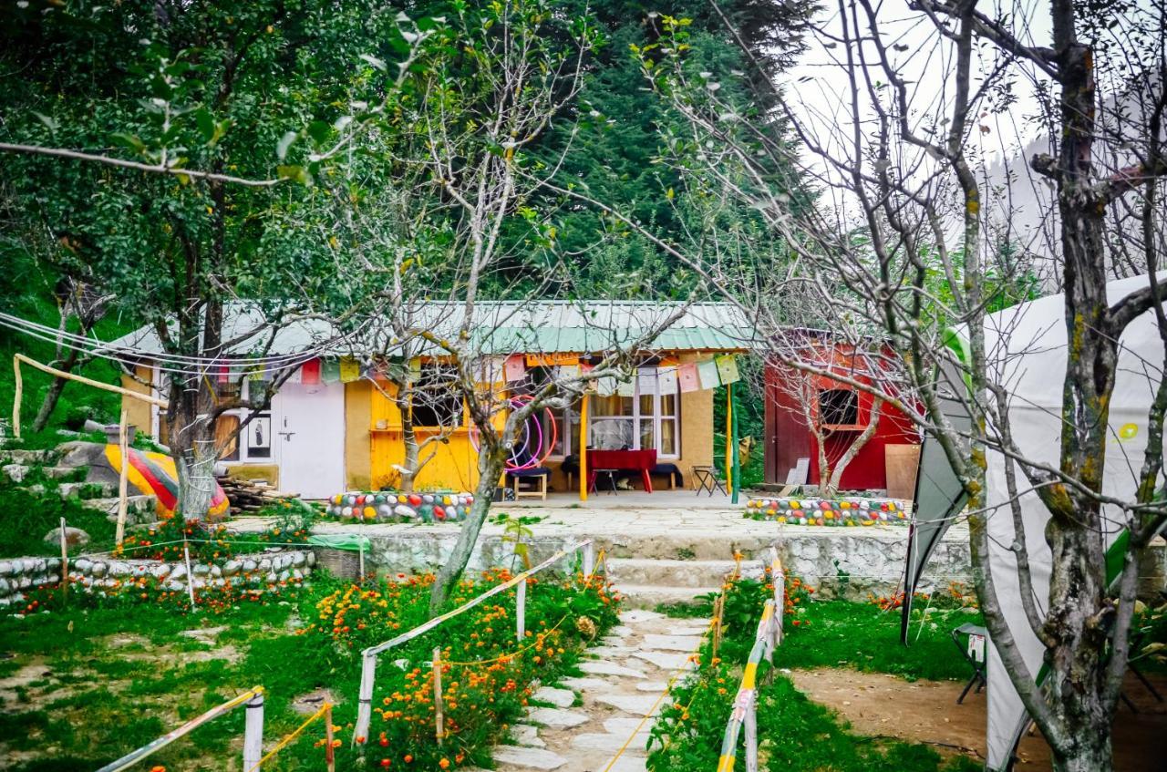 Himtrek Riverside Camps & Hostel Manali Exterior photo