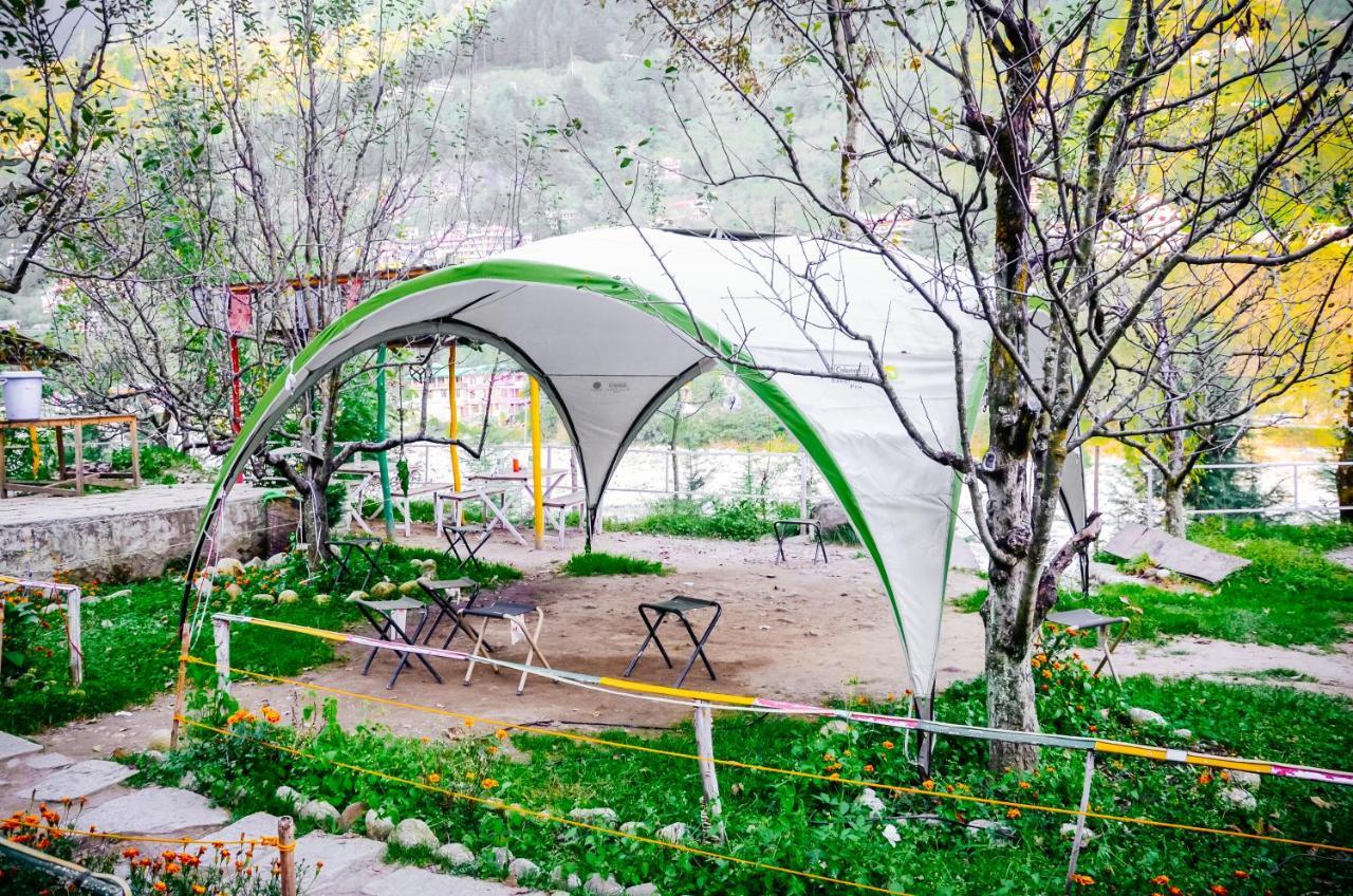 Himtrek Riverside Camps & Hostel Manali Exterior photo