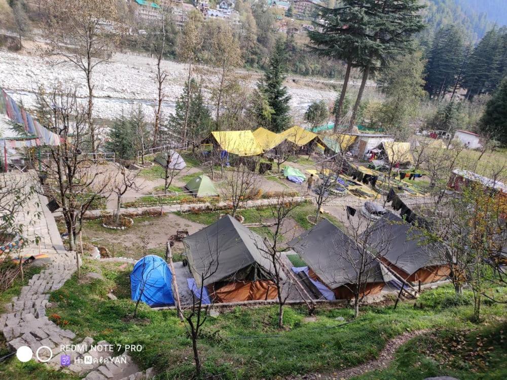 Himtrek Riverside Camps & Hostel Manali Exterior photo